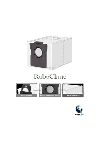 Dreame L10s Ultra Gen 2 Robot Süpürge Uyumlu Yedek Toz Torbası, Hepa Filtre, Mop Paspas -6 Parça