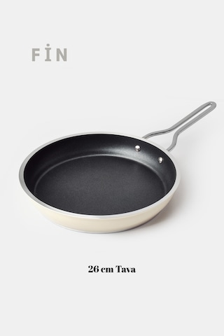 Fin 2 Parça Tava-sahan Set Beyaz