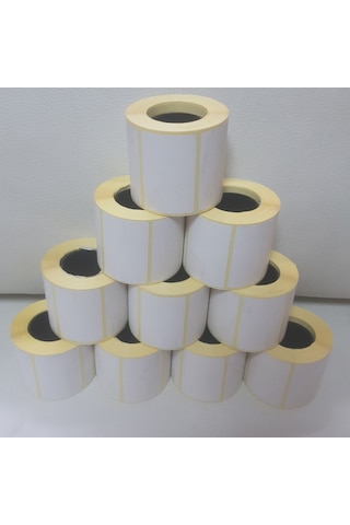 50x80 Eko Termal Barkod Etiket 10'lu Paket 5000 Sarım