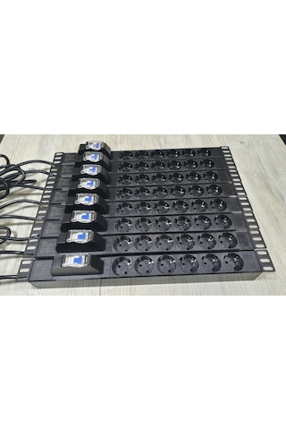 Grup Priz Otomatik Sigortalı Pdd 19"rack Alev Yaymaz 1 Grup Priz Otomatik Sigortalı Pdd 19"rack Alev Yaymaz 1
