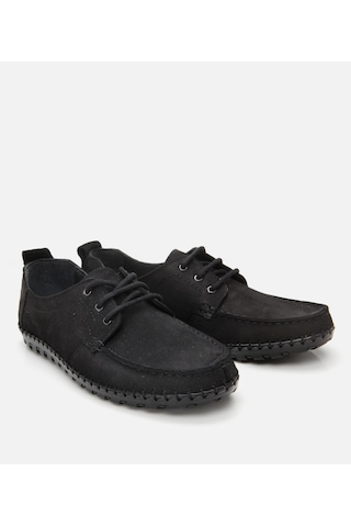 Hotiç Erkek Nubuk Deri Siyah Rahat Günlük Loafer 02ayh305570a100 Siyah-black Siyah