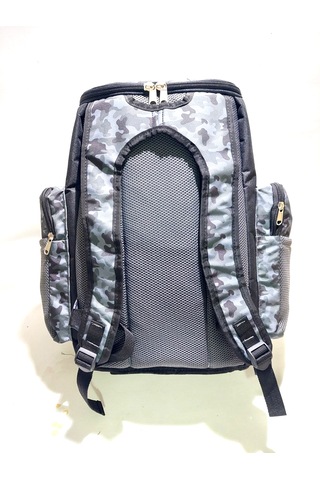 Newbag Kamuflaj Outdoor Dağcı Çantası-sırt Kamp Çantası-gri Siyah