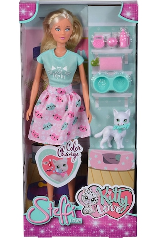 Steffi Love Bebek ve Yavru Kedi Oyuncağı