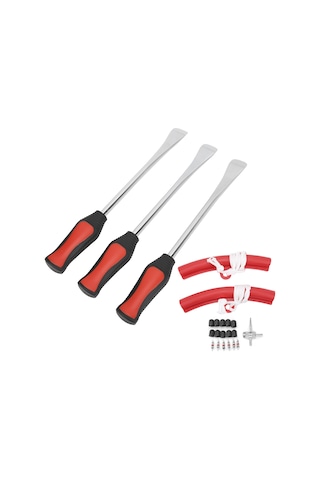 Maiyame Motosiklet, Bisiklet Ve Atv Lastik Tamiri Araç Seti - Kaliteli Krom Vanadyum Çelikten Yapılmış, Ergonomik Tasarım, Kolay Kullanıma Uygun