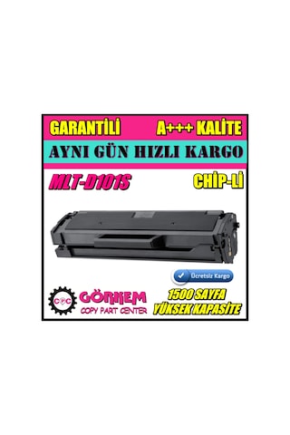 Samsung Ml2165 / Ml2160 / Scx3405 / Scx3405Fw Uyumlu (Mlt-D101S) Samsung Ml2165 / Ml2160 / Scx3405 / Scx3405Fw Uyumlu (Mlt-D101S)