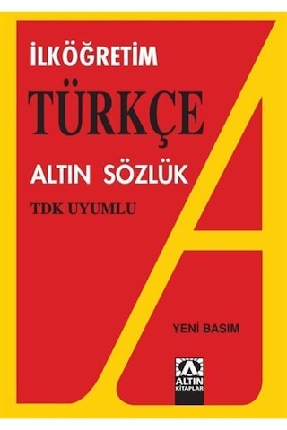 Türkçe İlköğretim Sözlüğü- Altın Kitaplar