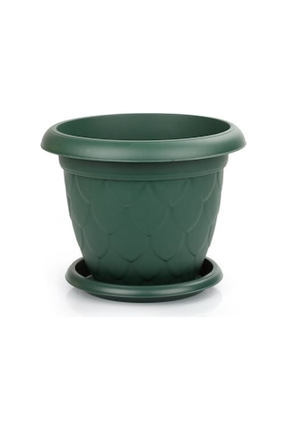 Damla Saksı 25 Litre - Yeşil Renk