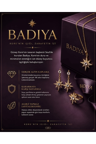Badiya Kore Kübik Zirkonya Taşlı Bordo Mineli Kuyum İşçiliği Ayarlanabilir Yüzük
