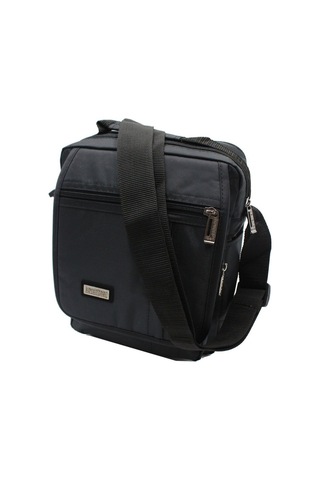 Seventeen 2245 Su Geçirmez Kumaş Erkek Postacı Çanta Siyah