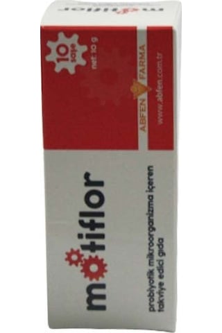 SKT:08/2022 Motiflor Probiyotik 10 Saşe