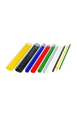 Office Force 32 Mm (Oval) Siyah Plastik Spiral Cilt Malzemesi 50'