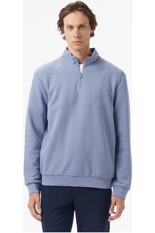 Nautica Erkek Mavi Classic Fit Sweatshirt-11463 4tm-mavi