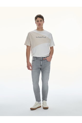 Ltb Jumy Normal Bel Dar Paça Super Skınny Jean Erkek Pantolon 010095133815869 - 55438 Gri
