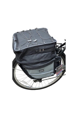 Asistan Coolie Rb600 Bagaj Üstü Heybe Çanta Gri - Siyah