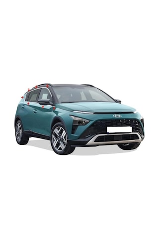 Hyundai Bayon 2021 Sonrası Cam Çerçevesi Krom 12 Prç.p.çelik