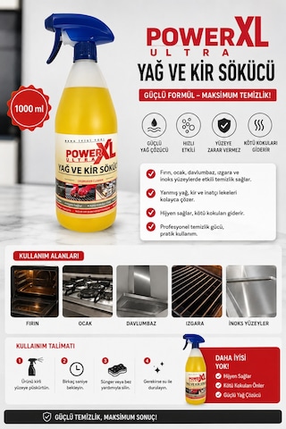 Muhteşem Sihirli Sarı Sıvı / Yağ Ve Kir Sökücü Diğer