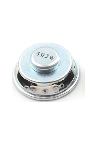Mini 4 cm 4 Ohm 3w Hoparlör Yuvarlak Speaker 3 Watt Ses Müzik Amfi Ses Oluşturucu Yüksek Kalite