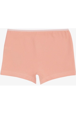 Breeze Kız Çocuk Boxer Papatya Baskılı 5-11 Yaş, Somon-somon Somon