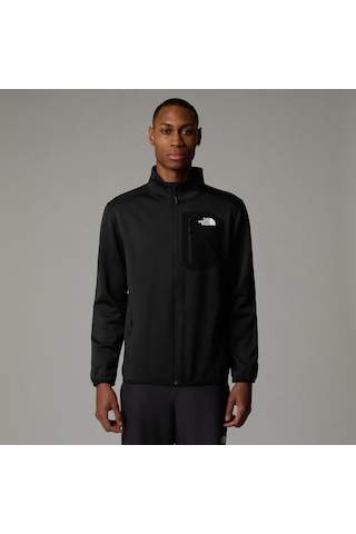 The North Face Crest Fz Erkek Siyah Outdoor Polar Nf0a897cjk31