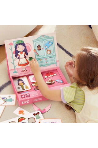 Mideer Manyetik Puzzle Şirin Kız