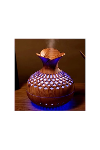 Oda Hava Nemlendirici 300ml Rgb Led Işıklı Humudifier Aroma Difizör Buhar Makinesi