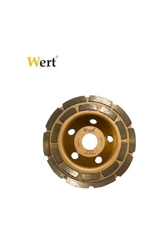 Wert 2740-150 Elmas Taşlama Diski. Çift Sıra. 150Mm