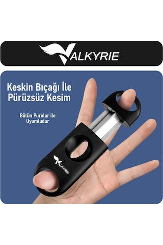 3'lü Puro Makası Seti Çift Bıçak, V-kesici Ve Punch Kesici