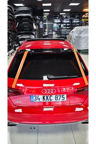 Audi A3 2013-2020 Hb Bagaj Üstü Spoiler Plastik Boyasız