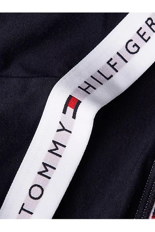 Tommy Hilfiger Kadın Marka Logolu Beyaz Elastik Bantlı Lacivert Spor Sütyeni Uw0uw03820-dw5-7051 Lacivert