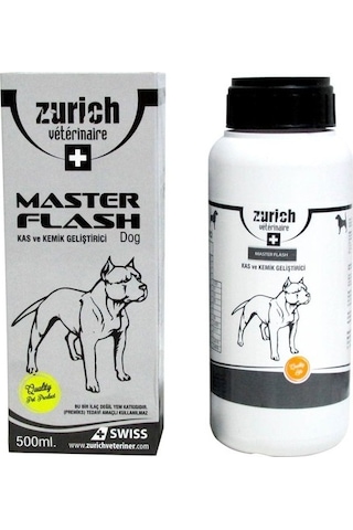 Zurich Master Flash Kas ve Kemik Geliştirici Köpek Vitamin Takviyesi 500 ML