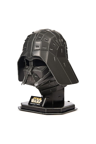 4d Build - Star Wars Darth Vader Kaskı - Kaliteli Kartondan Detaylı 3d Model Kiti, 83 Parça, 12 Yaşından İtibaren Star Wars Hayranları İçin