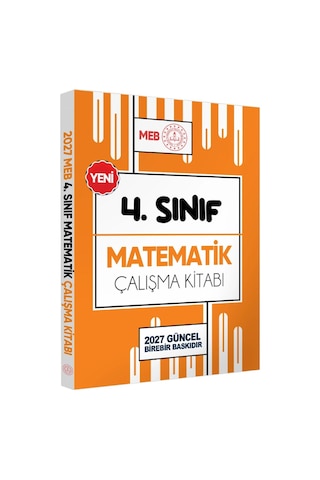 2027 MEB ÖDM İlkokul 4.Sınıf MATEMATİK Çalışma Kitabı Alıştırmalı Soru Bankası BASKI ÜCRETİ