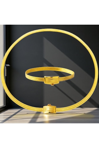 Çiğdem Gürel Kuyumculuk 8 Ayar 3 Sıra Trabzon Hasır Set