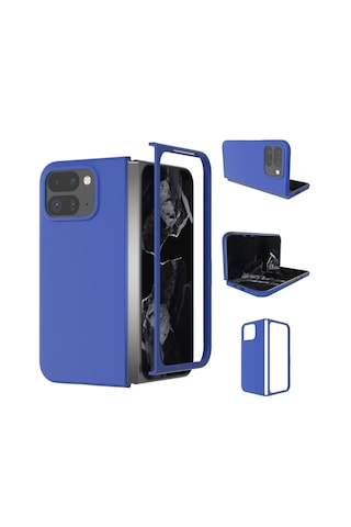 Google Pixel 9 Pro Fold İçin Mat Yüzey Sert Plastik Kılıf-al8848