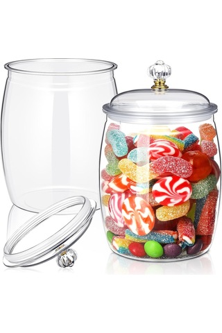 Xindoker Nuogo Şeker Ve Kurabiye Saklama Kabı Seti - Pratik Ve Renkli Mutfak Çözümü Diğer