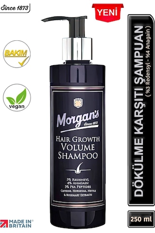 Morgan's Pomade Hair Growth Volume Shampoo 250 ML
