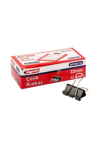 Bigpoint Çelik Kıskaç 32 Mm X 12 Düzine