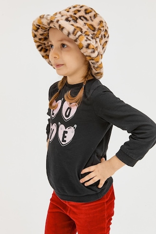 Benitto Kids Benittokids Kız Çocuk Peluş Bucket Şapka 7001-leopar