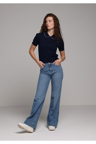 Colin's Colins Slim Fit Kadın Lacivert Kazak Cl1080473 Q1.v1 Nav Lacivert