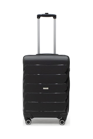 Copella Pp Polipropilen&kırılmaz Orta Boy Valiz 65 Cm Siyah
