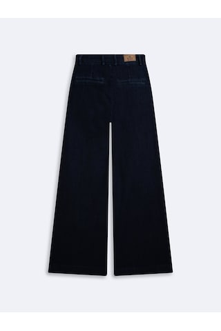 LTB Vıvıana Geniş Paça Yüksek Bel Dark İndigo Jean Pantolon