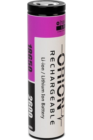 18650 3.7v 2600 Mah 3c Li-ion Pil - 20 Adet