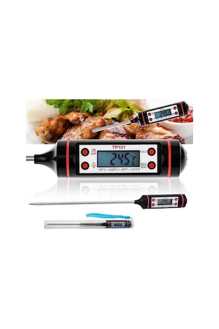 Tp-101 Sıvı Çubuk Termometre Gıda Yiyecek İçecek Sıcaklık Ölçer N11.836