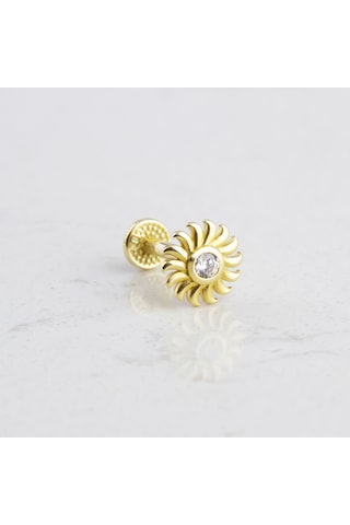 Glorria Altın Güneş Tragus Piercing 67928345