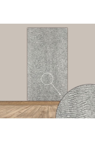 Tink 3d Kendinden Yapışkanlı Akustik Keçe Panel Duvar Kağıdı Desenli 52x98 Cm 2 Adet 1 M² Gri