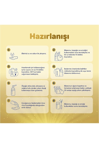 Bebelac Gold 1 Devam Sütü 0-6 Ay 800 Gr X 3 Adet 2400 Gr