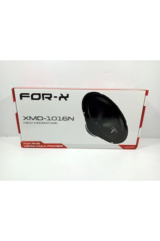 For-x Midrange 16cm For-x Xmd-1016n 160w 70rms 16cm Midrange Hoparlör