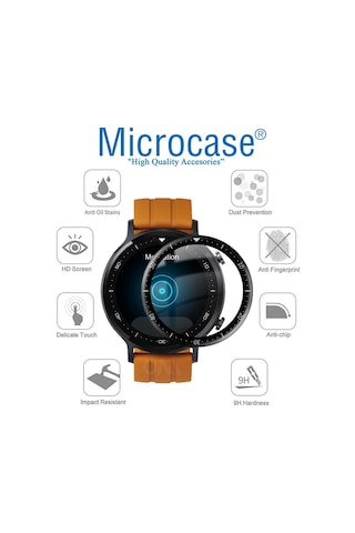 Realme Watch S Tam Kaplayan Numaralı 3D Ekran Koruyucu Pet Film
