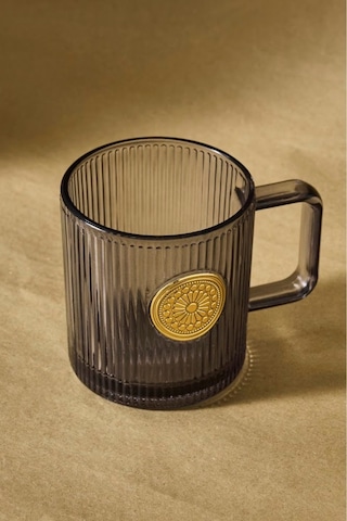 Karaca Madalyon Mug 340 Ml Gri