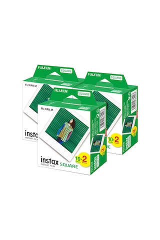 Instax Kare-square 20'li Film 3'lü Set 60 Poz